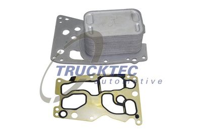 Oil Cooler, engine oil TRUCKTEC AUTOMOTIVE 08.18.035