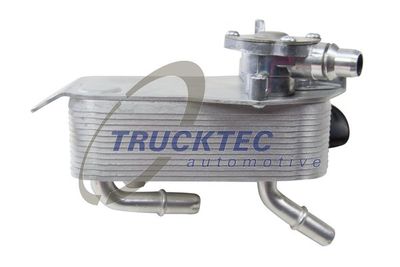 Oil Cooler, automatic transmission TRUCKTEC AUTOMOTIVE 08.25.037