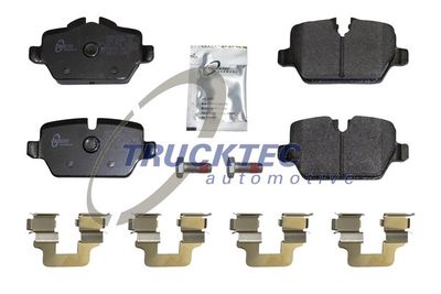 Brake Pad Set, disc brake TRUCKTEC AUTOMOTIVE 08.34.131