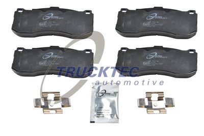 Brake Pad Set, disc brake TRUCKTEC AUTOMOTIVE 08.35.042