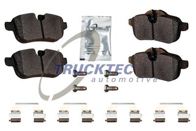 Brake Pad Set, disc brake TRUCKTEC AUTOMOTIVE 08.35.048
