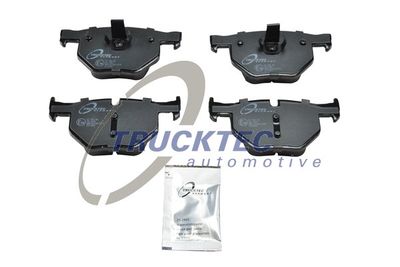 Brake Pad Set, disc brake TRUCKTEC AUTOMOTIVE 08.35.129
