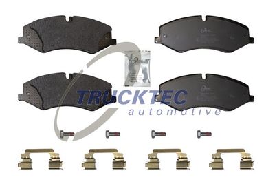 Brake Pad Set, disc brake TRUCKTEC AUTOMOTIVE 22.35.117