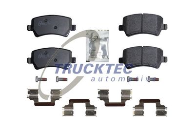 Brake Pad Set, disc brake TRUCKTEC AUTOMOTIVE 22.35.127