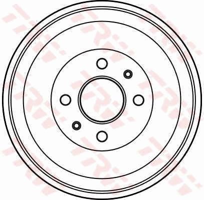 TRW DB4016 Brake Drum