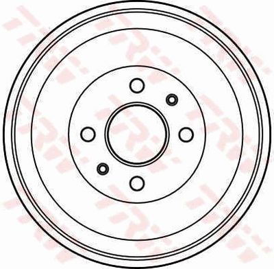 Brake Drum TRW DB4016