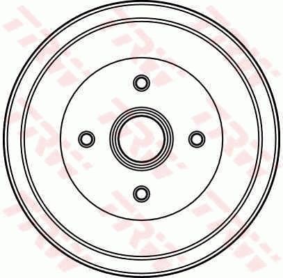 TRW DB4019 Brake Drum