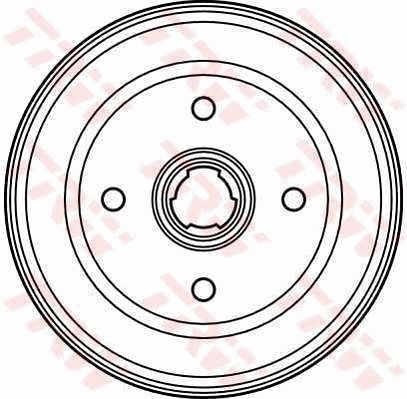 TRW DB4030 Brake Drum