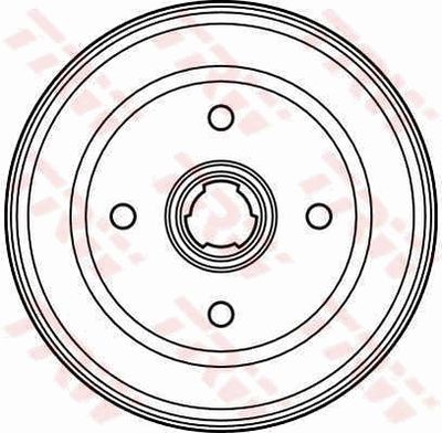 Brake Drum TRW DB4030