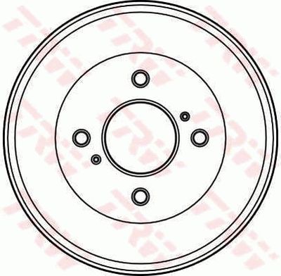 Brake Drum TRW DB4047