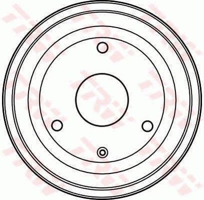 Brake Drum TRW DB4079