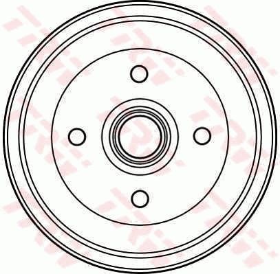 TRW DB4121 Brake Drum