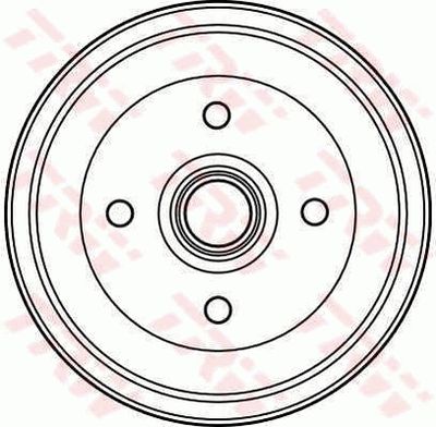 Brake Drum TRW DB4121