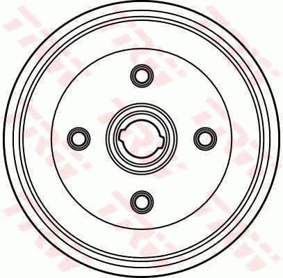 TRW DB4142 Brake Drum