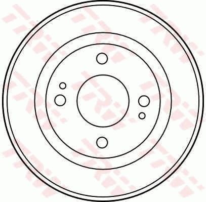 TRW DB4169 Brake Drum
