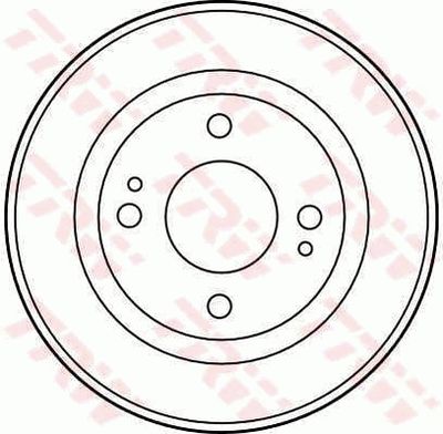Brake Drum TRW DB4169