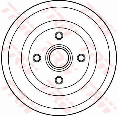 TRW DB4179 Brake Drum