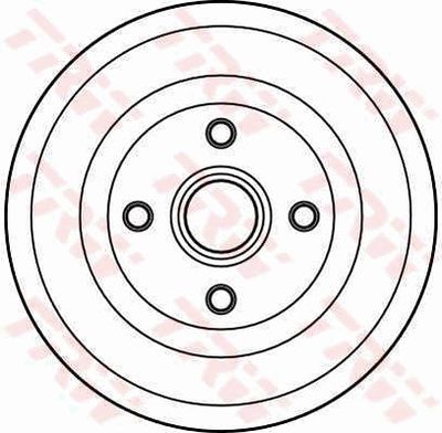 Brake Drum TRW DB4179