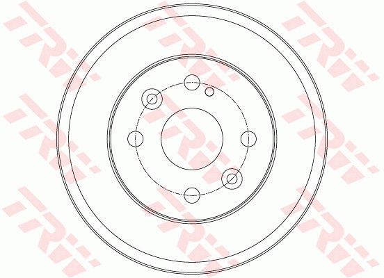 TRW DB4429 Brake Drum