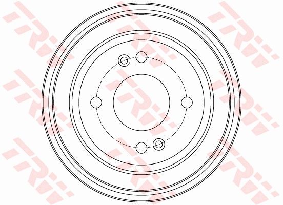 TRW DB4430 Brake Drum