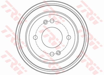 Brake Drum TRW DB4430