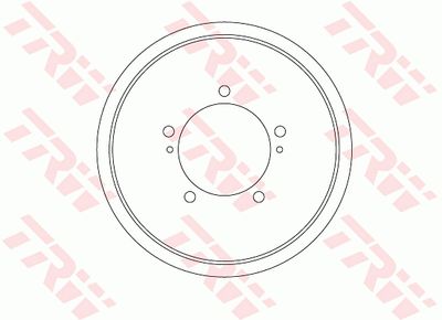 Brake Drum TRW DB4447