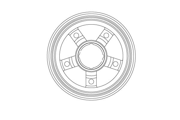 TRW DB4449 Brake Drum