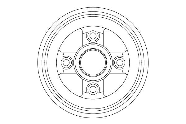 TRW DB4477 Brake Drum