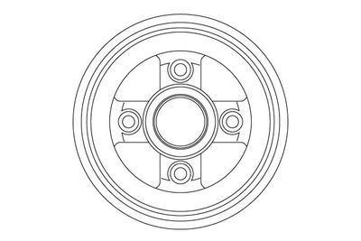Brake Drum TRW DB4477