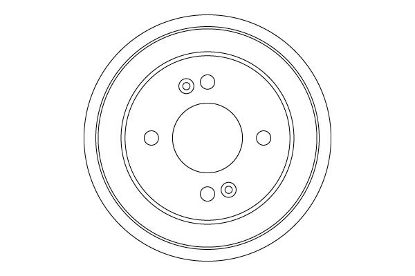 TRW DB4548 Brake Drum