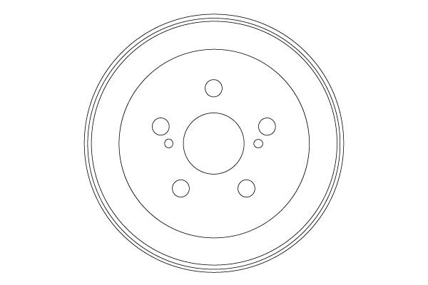 TRW DB4550 Brake Drum