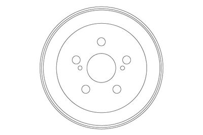 Brake Drum TRW DB4550