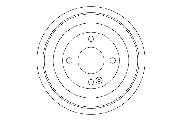 TRW DB4552 Brake Drum