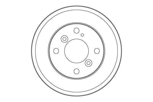 TRW DB4553 Brake Drum