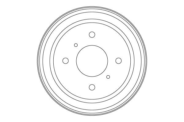 TRW DB4554 Brake Drum