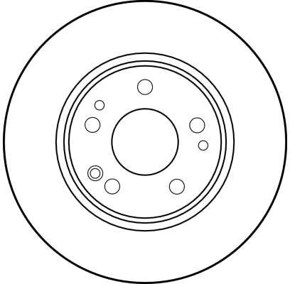 TRW DF1581 Brake Disc