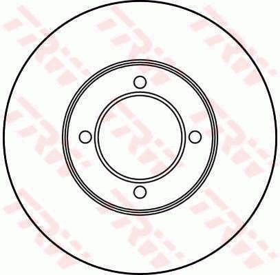 TRW DF2691 Brake Disc