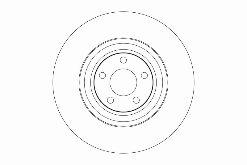 TRW DF4268S Brake Disc