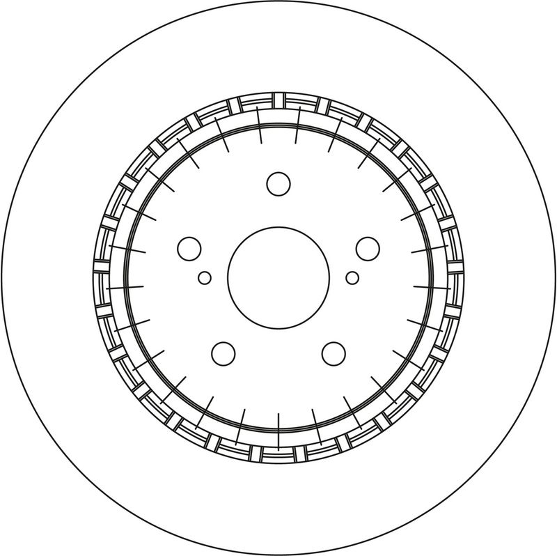 TRW DF4594S Brake Disc