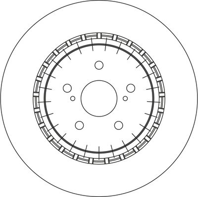 Brake Disc TRW DF4594S