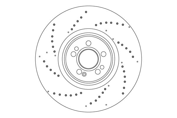 TRW DF4598S Brake Disc