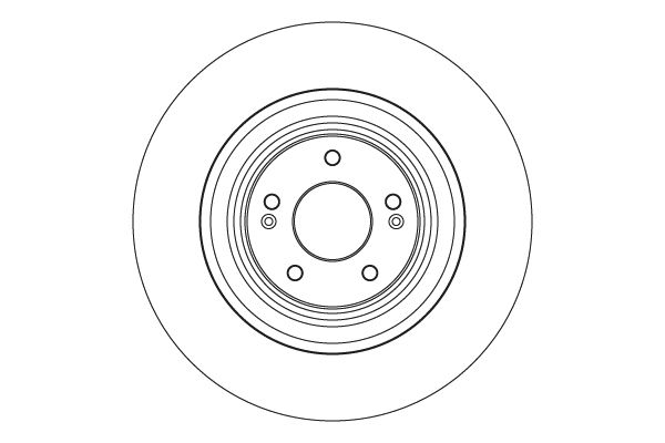 TRW DF4607S Brake Disc