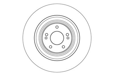 Brake Disc TRW DF4607S