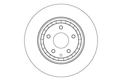 Brake Disc TRW DF4611S