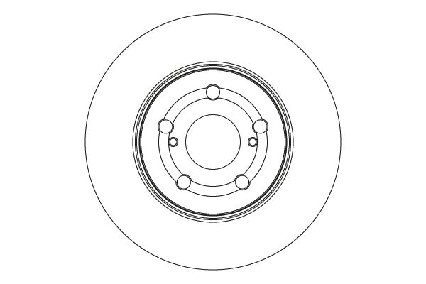 TRW DF4630 Brake Disc