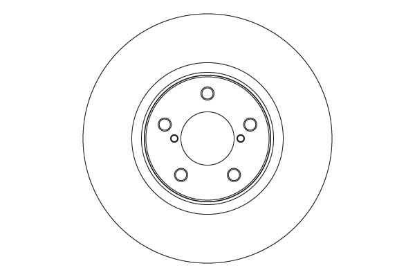 TRW DF4639 Brake Disc