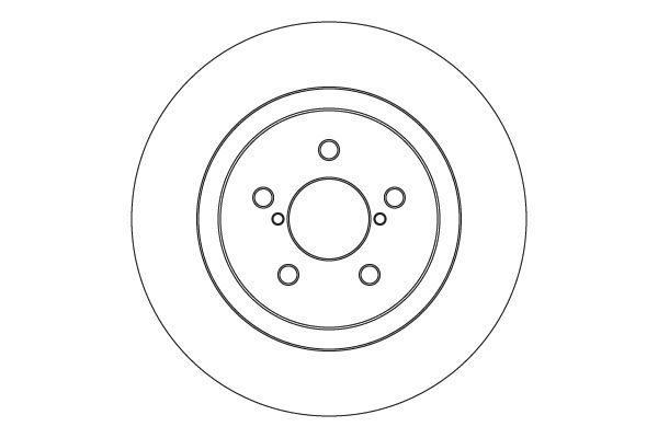 TRW DF4640 Brake Disc