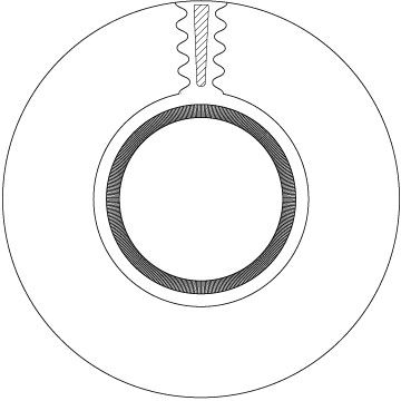 Brake Disc TRW DF5051S