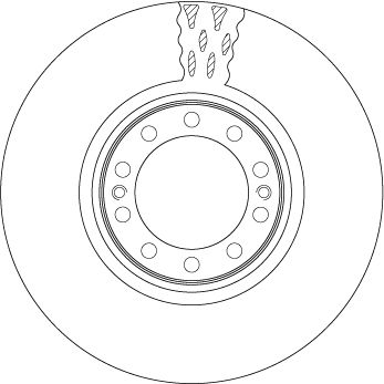 Brake Disc TRW DF5087S