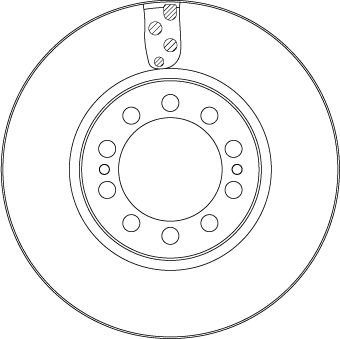 Brake Disc TRW DF5138S
